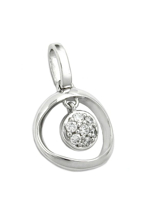PENDANT WITH ZIRCONIA SILVER 925