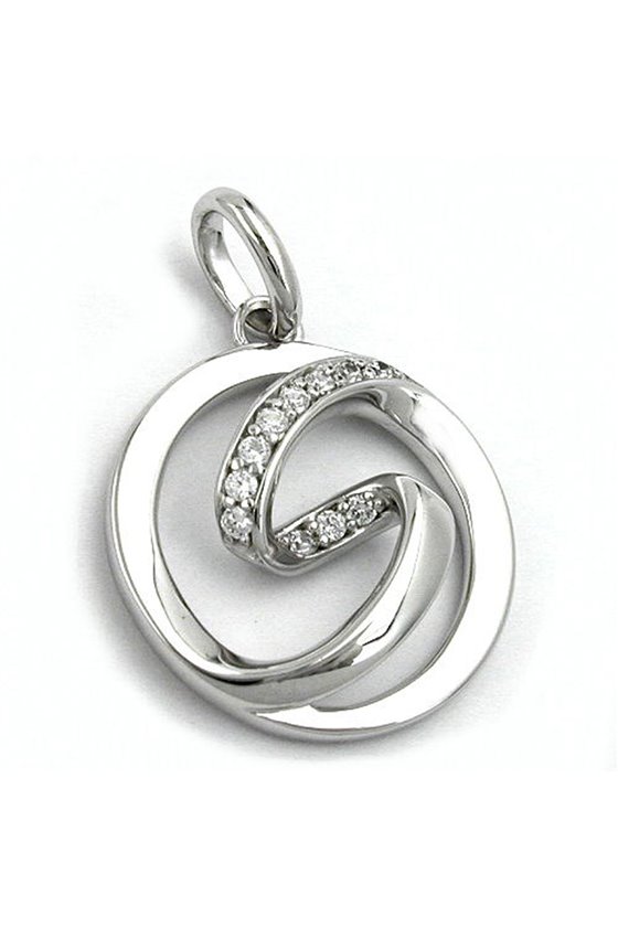 PENDANT WITH ZIRCONIA SILVER 925