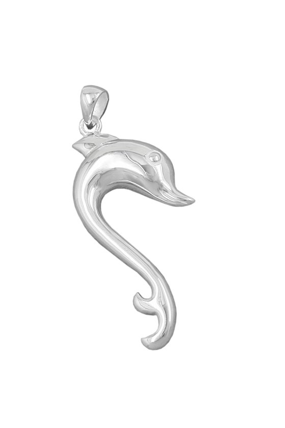 PENDANT BIG DOLPHIN SILVER 925