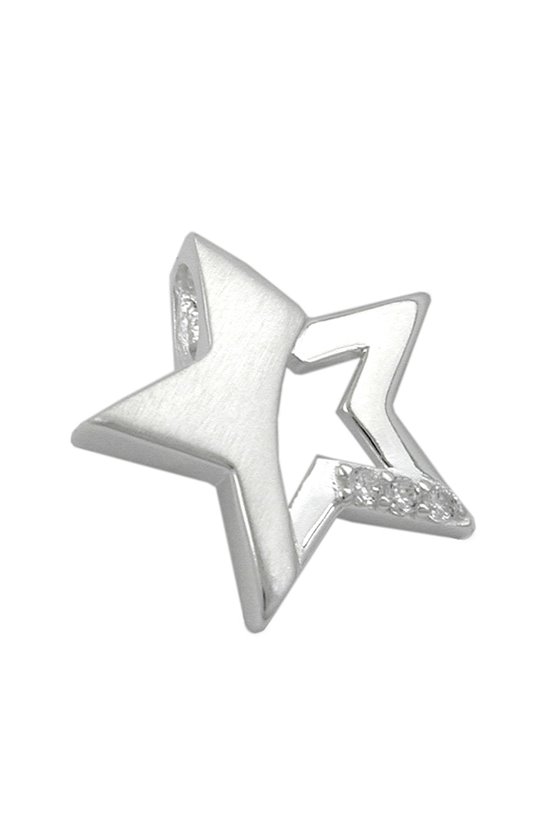 PENDANT STAR ZIRCONIA SILVER 925