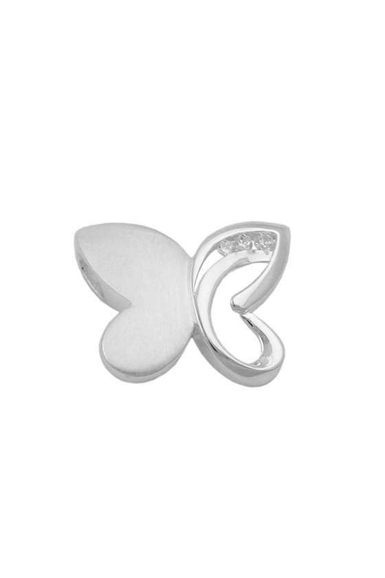 PENDANT BUTTERFLY ZIRCONIA SILVER 925