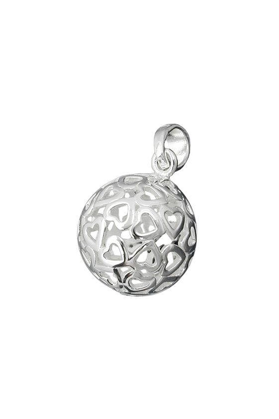 PENDANT FILIGREE BALL 13 MM SILVER 925