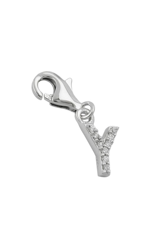 PENDANT CHARM LETTER Y SILVER 925