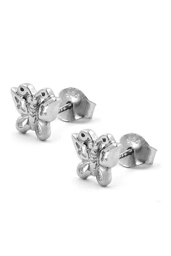 EARRING STUDS BUTTERFLY SILVER 925