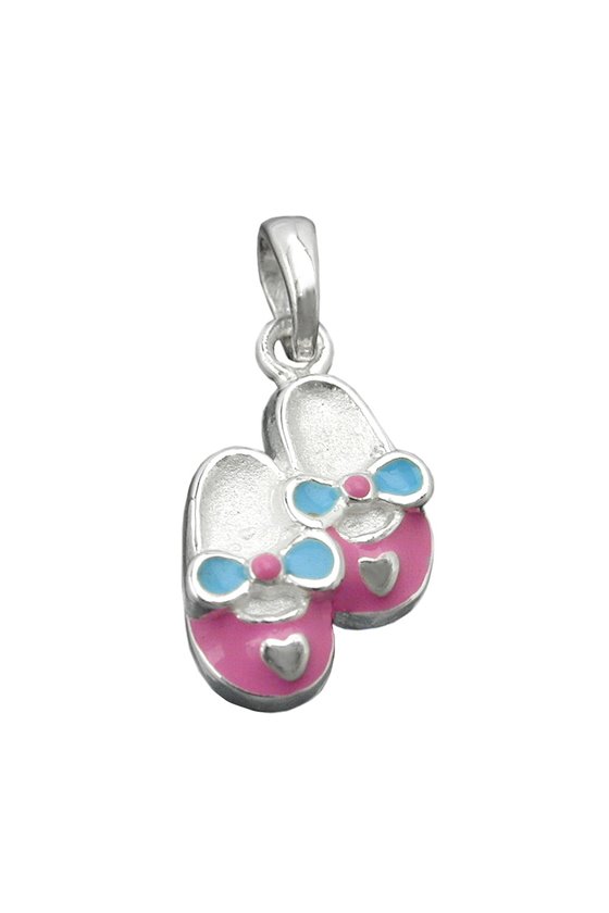 PENDANT ONE PAIR SLIPPERS SILVER 925