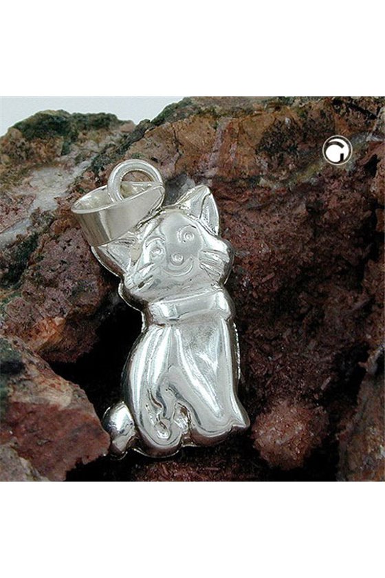PENDANT CAT SILVER 925