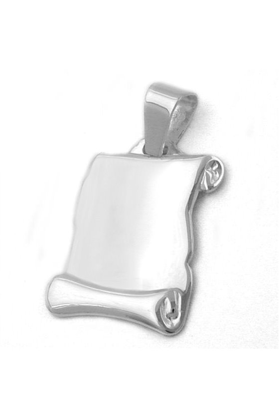 PENDANT 20MM ENGRAVEABLE SILVER 925