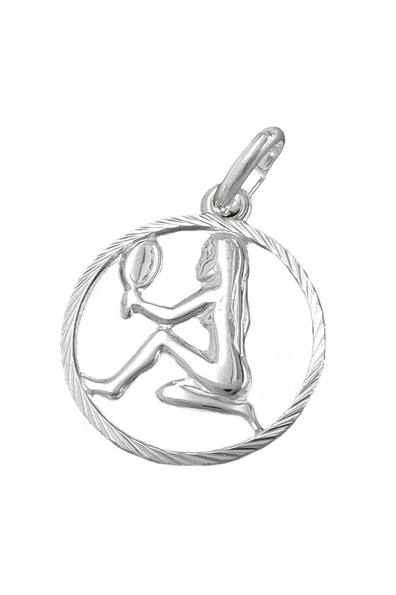 ZODIAC SIGN PENDANT VIRGO SILVER 925