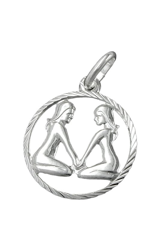 ZODIAC PENDANT GEMINI SILVER 925