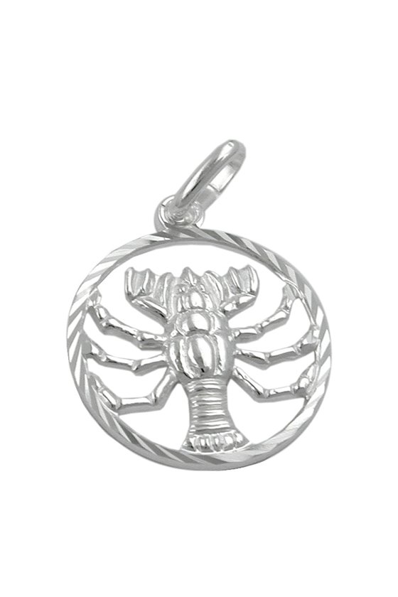 ZODIAC PENDANT CANCER SILVER 925
