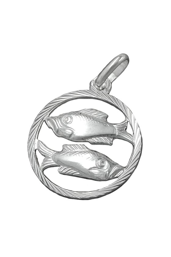 ZODIAC PENDANT PISCES SILVER 925