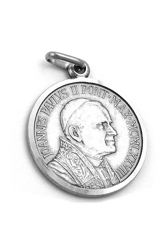 PENDANT POPE JOHN PAUL II SILVER 925