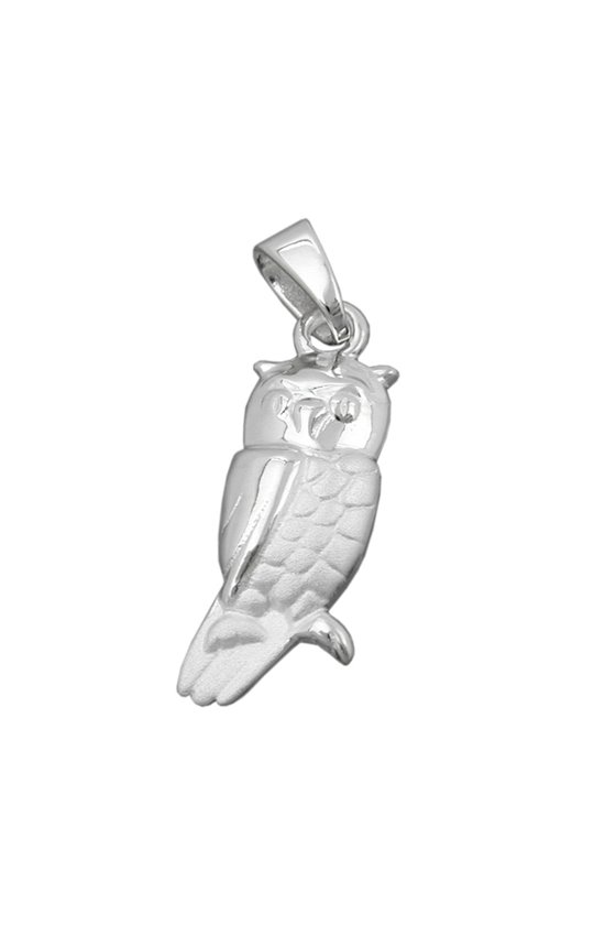 PENDANT OWL SILVER 925