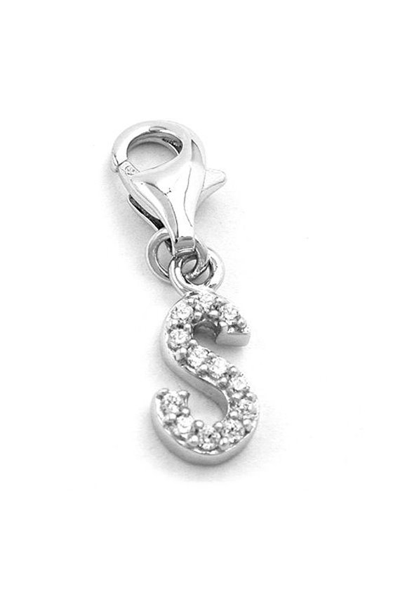 CHARM LETTER S SILVER 925
