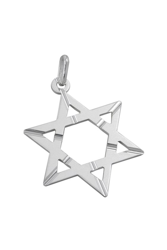 PENDANT STAR OF DAVID SILVER 925