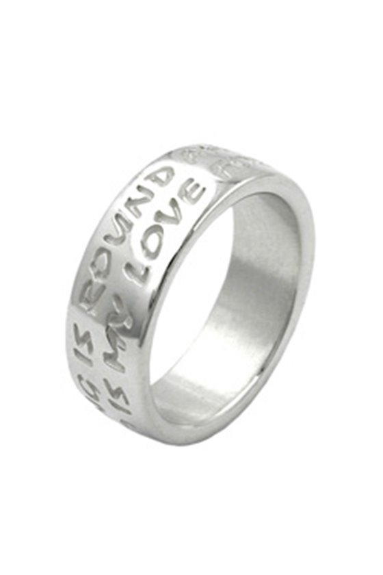 RING 'LOVE HAS NO END' SILVER 925