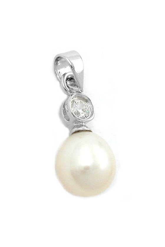 PENDANT PEARL WITH ZIRCONIA SILVER 925