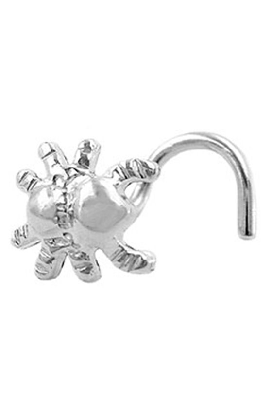 NOSE SCREW SPIDER SILVER 925