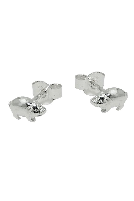 EARRINGS PIGS SILVER 925