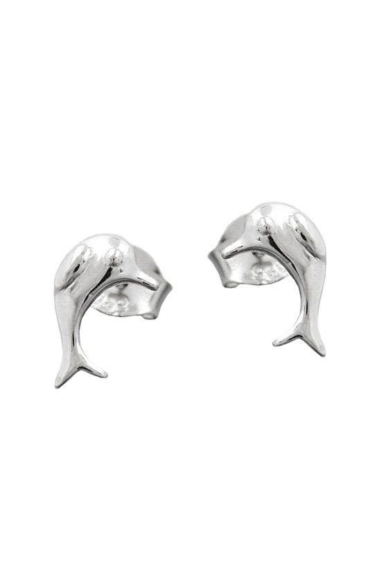EARSTUDS DOLPHIN SILVER 925