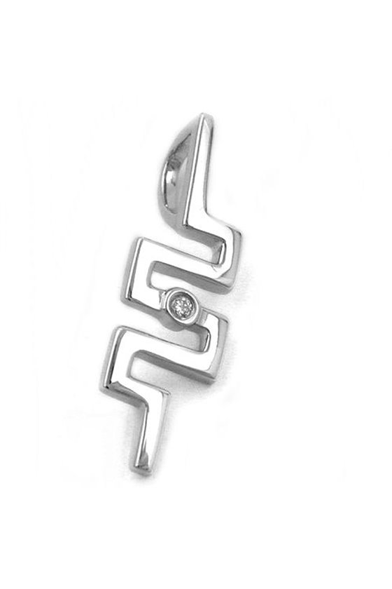 PENDANT WITH ZIRCONIA SILVER 925