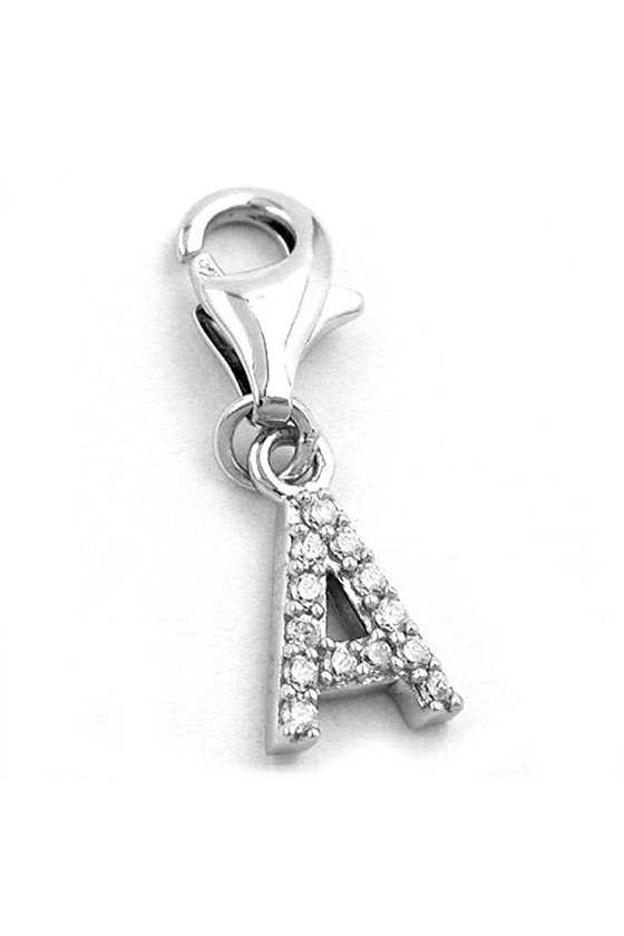 CHARM LETTER A SILVER 925