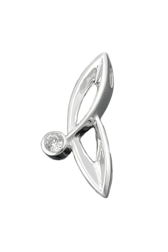 PENDANT ZIRCONIA SILVER 925