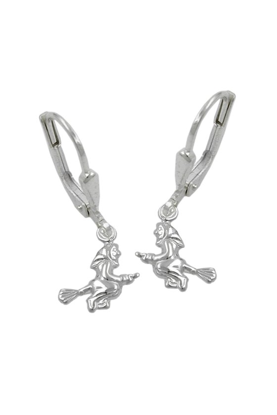 EARRINGS LEVERBACK WITCH SILVER 925