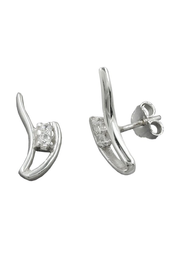 EARRINGS FANTASY ZIRCONIA SILVER 925