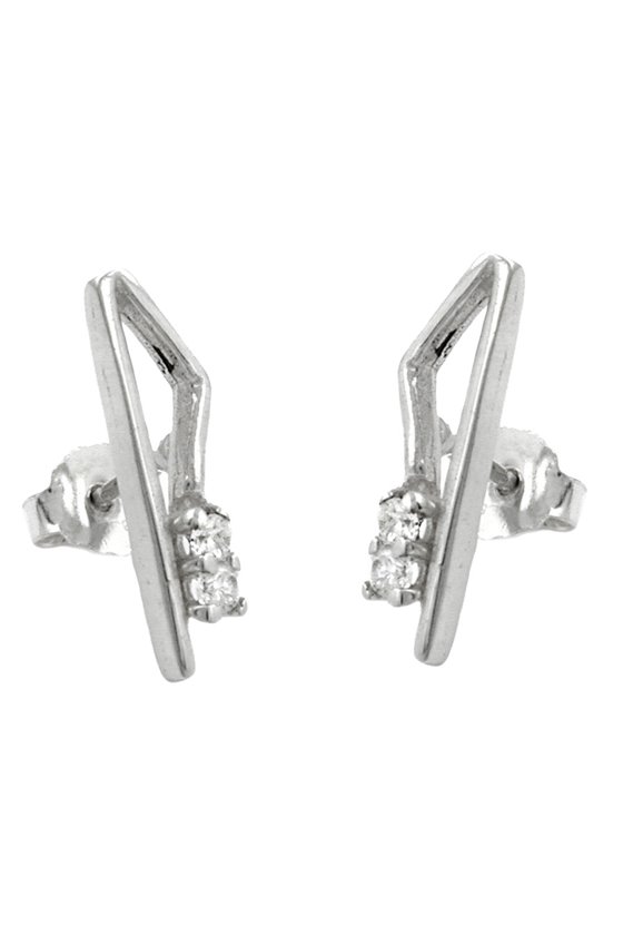 EARRINGS FANTASY ZIRCONIA SILVER 925