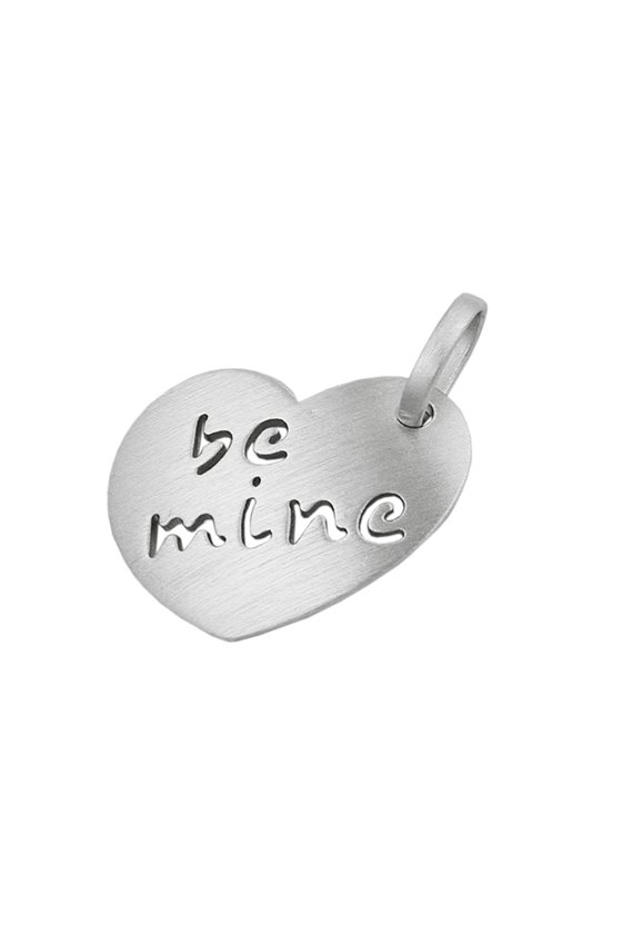 PENDANT -BE MINE- SILVER 925
