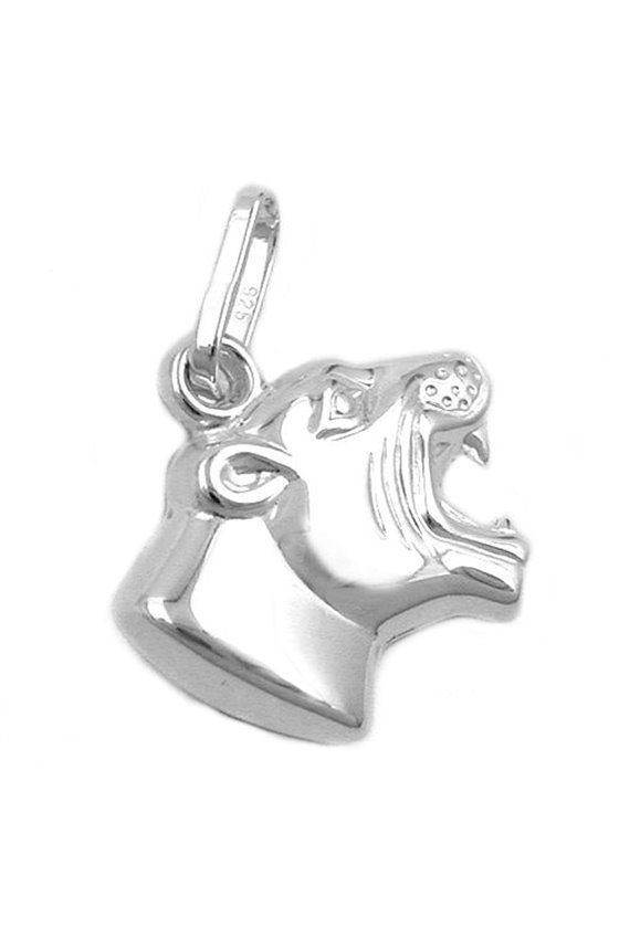 PENDANT TIGER HEAD SILVER 925