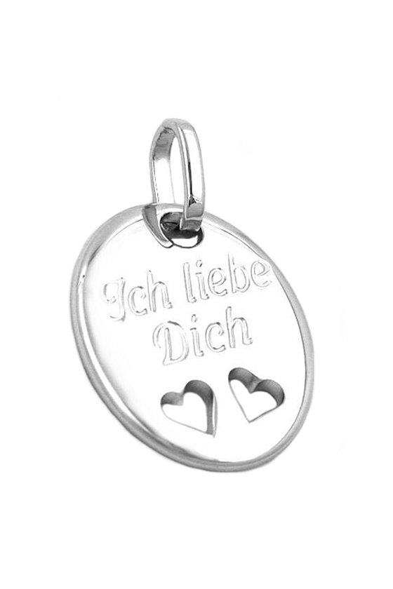 PENDANT -ICH LIEBE DICH- SILVER 925