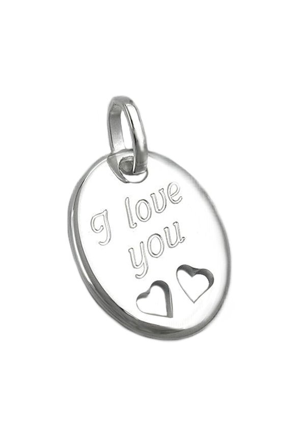 PENDANT I LOVE YOU SILVER 925