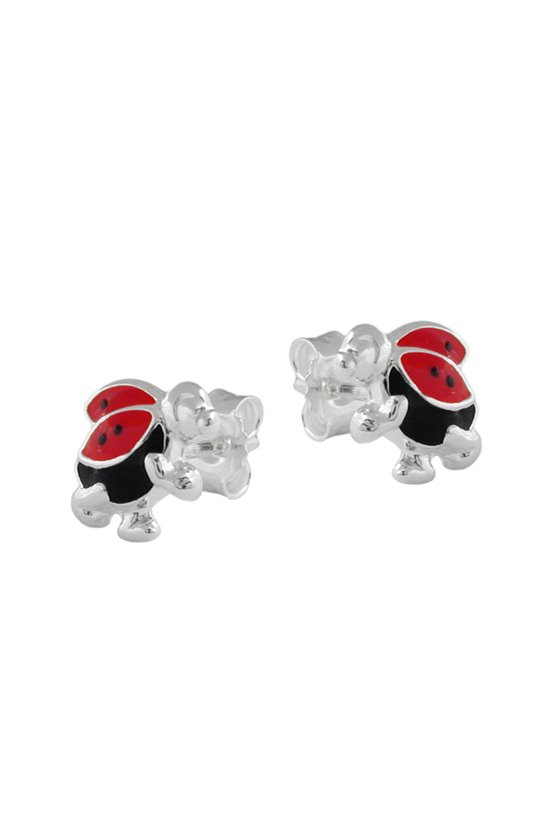 EARSTUDS RUNNING LADYBIRD SILVER 925