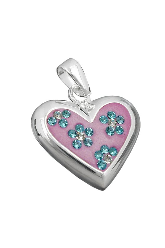 HEART PENDANT WITH ZIRCONIA SILVER 925