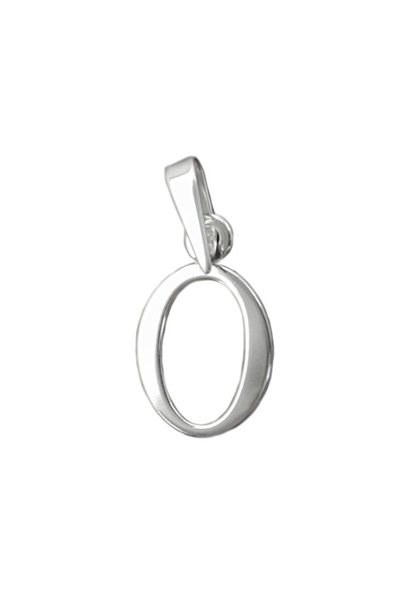 PENDANT INITIAL O SILVER 925
