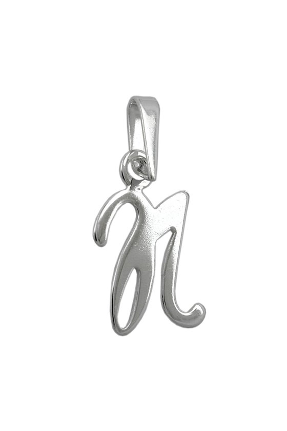 PENDANT INITIALE N SILVER 925