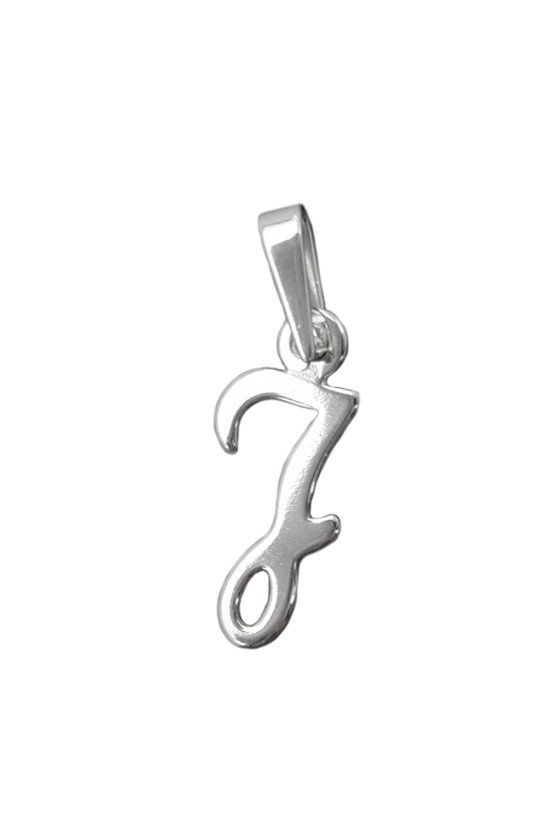 PENDANT INITIAL J SILVER 925