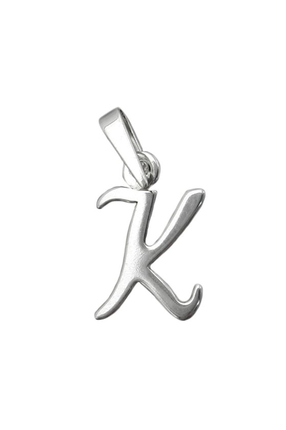 PENDANT INITIAL K SILVER 925