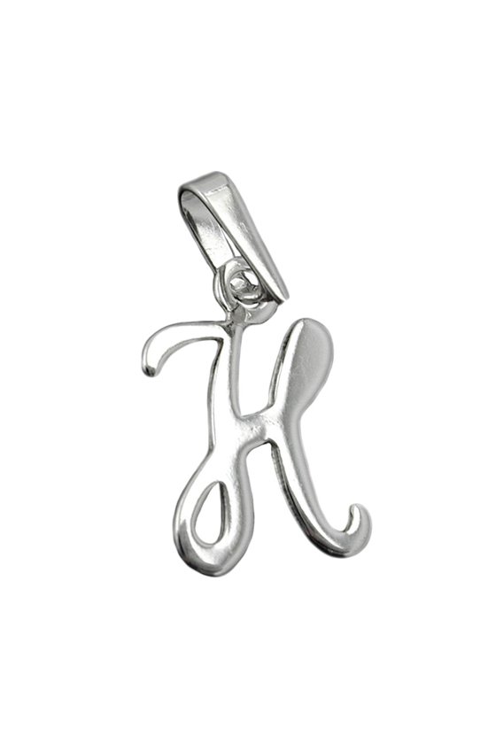 PENDANT INITIALE H SILVER 925