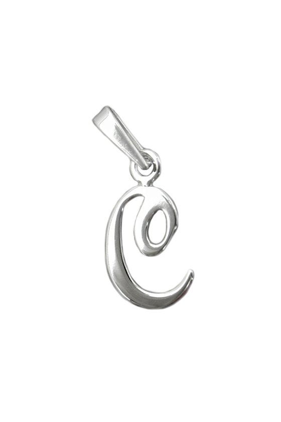 PENDANT INITIAL C SILVER 925