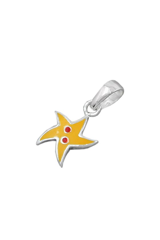 PENDANT YELLOW STAR SILVER 925