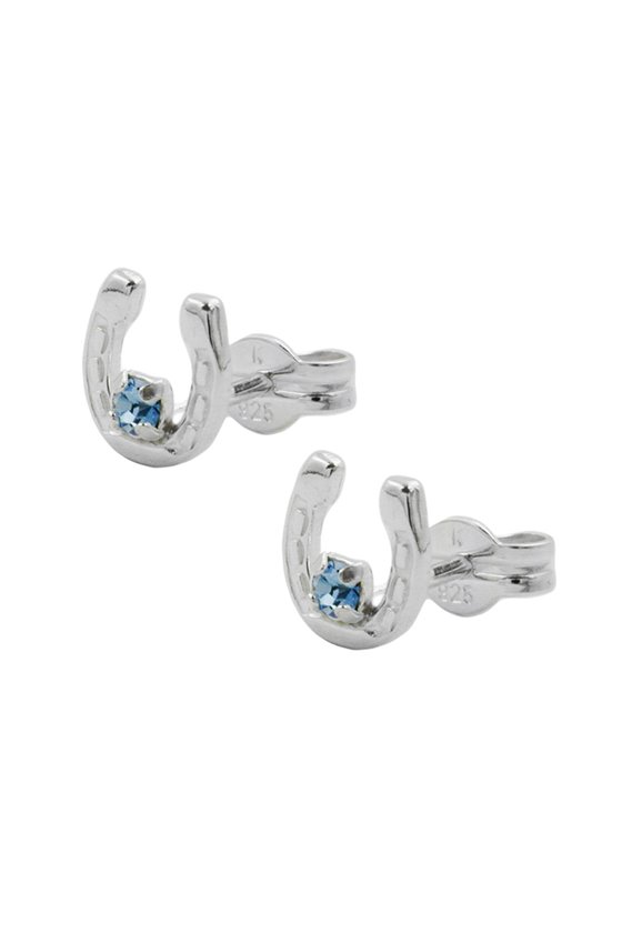 EARRINGS HORSE SHOE SILVER 925
