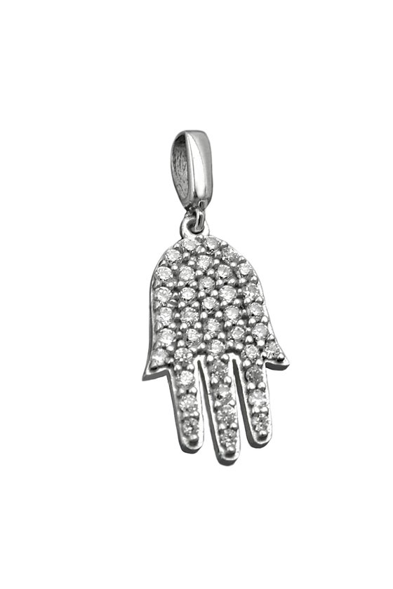 PENDANT SYMBOL - HAND OF FATIMA SILVER 925