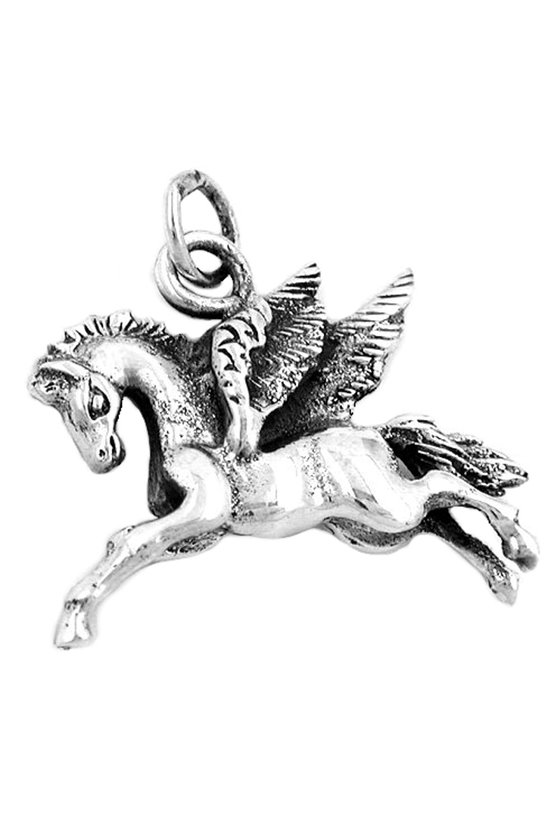 PENDANT HORSE WITH WINGS SILVER 925