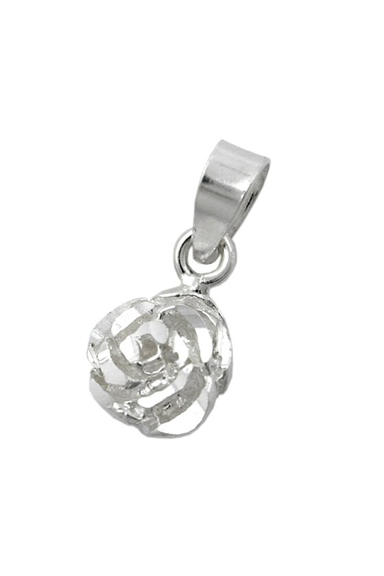 PENDANT ROSE SILVER 925