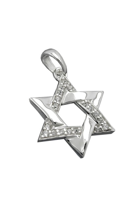 PENDANT 'STAR OF DAVID' SILVER 925