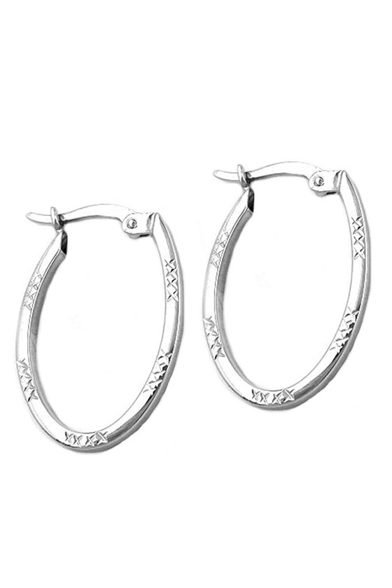 HOOP EARRINGS SILVER 925