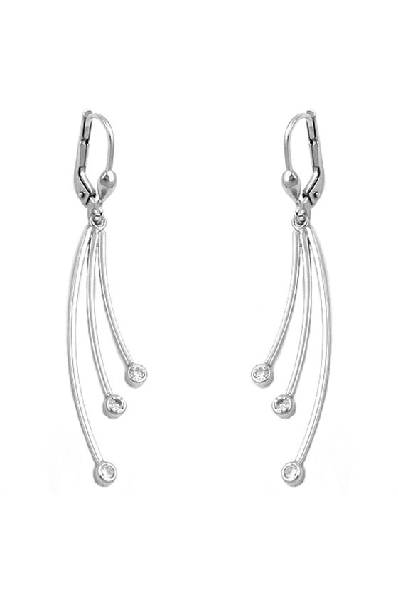 EARRINGS LEVERBACK SILVER 925